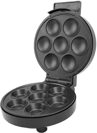 TOPINCN Cake Maker -Maschine, Doppelseitiger Cupcake -Hersteller Pizza Pfannkuchenhersteller Takoyaki Pan Cupcake Maker Muffin Maker Multifunktional Familienfutter Überraschung