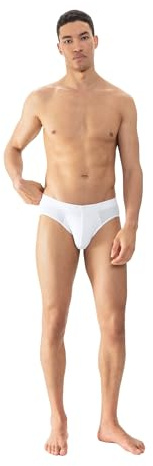 Mey Herren Slip Atmungsaktiv Serie Dry Cotton Breeze | Klassischer Sitz, high-leg, Ummantelter Bund, Weiche Beinabschlüsse, Angenehmes Tragegefühl, Gr. 4-8