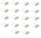 For Greenworks 29272 Replacement Dethatcher Tines, Steel Spring Teeth for 27022 2500600G Scarifier Lawn Thatch Remover Compatible Accessory(18pcs)