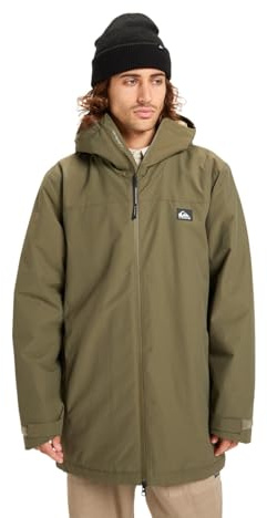 Quiksilver Men's Overcast 3k Parka Jacket (Pack of 1)