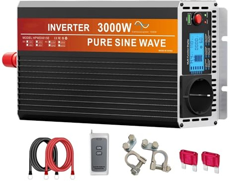 Inverter Convertisseur Onde 12v 220v 3000w 4000w 5000w 6000w 1 Transformateur US Convertisseur Tension(24V,3000W)