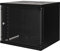 LINK LK1909UN armadio rack 19 9 unità da muro per reti con fianchi apribili e porta in vetro temprato nero dimensioni 54x45x48,5 cm capacità di carico 50 kg include kit montaggio