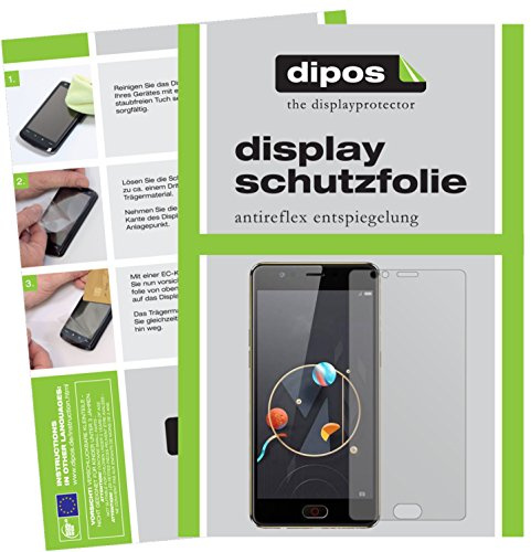 dipos I 2x Screen Protector matte compatible with Archos Diamond Alpha Protection Films