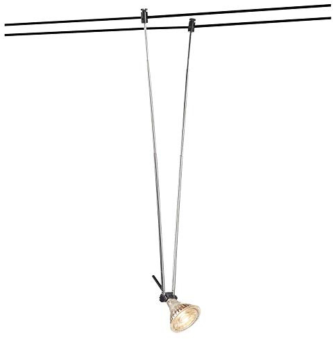 SLV TELESKOP Stahl/Messing Schwarz, 1 x 4,5 x 25,5 cm