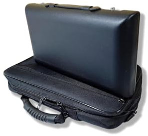 Yinfente Oboen-Koffer/Oboen-Koffer/Oboen-Tasche, leicht, stark, weich, Schwarz