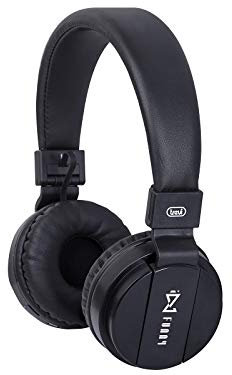 Trevi DJ 1230 BT Cuffie Bluetooth Wireless, Nero