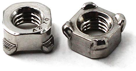 Tuerca cuadrada de acero inoxidable 304 M8 (paquete de 30)