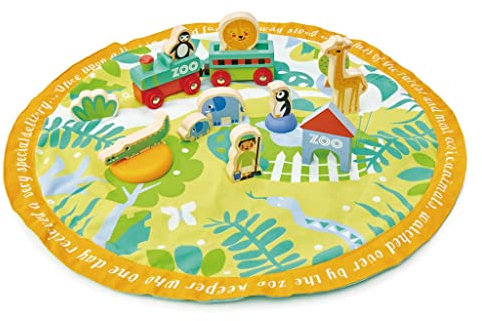 Tender Leaf Toys Story Bag Safari mit Zubehör für Kinder ab 3 Jahre