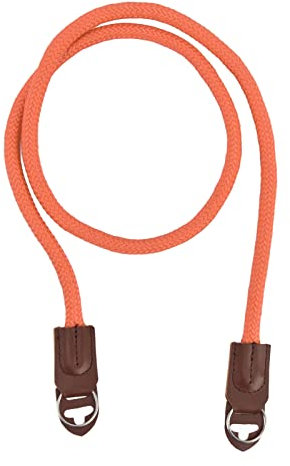 BORDSTRACT Camera Strap, High Strength Nylon Universal Camera Shoulder Neck Wrist Belt for Digital SLR Suitable for Nkon, Fuji, Leca and Other Digital Camera(Orange)
