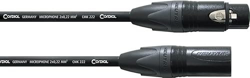 Cordial Câble micro 30 m XLR peak Serie, fiche Neutrik - Câble pour Microphone