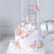 DERAYEE 21 Stück Schmetterling, Kuchendekoration, Happy Birthday Cake Topper, Dekoration für Kuchen, Party, Schmetterling, Cake Topper zum Dekorieren von Partys, Geburtstag, Mädchen (Rosa)