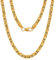 VEXXS Royal Byzantine Chain, 18K Real Gold Plated Gold Chain, Durable No Color Fading 4mm 6mm Men’s Necklace Chain Street Wear Hip Pop Necklace Chain Urban Fashion Jewelry (6mm-18K Gold, 20.00)