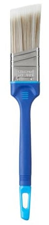 Fit For The Job 1.5 inch No Bristle Loss DIY Cutting In Paint Brush For A Smooth Finish Painting with Emulsion, Gloss and Satin Paints on Walls, Ceilings, Furniture, Wood & Metal, 1.5 38mm