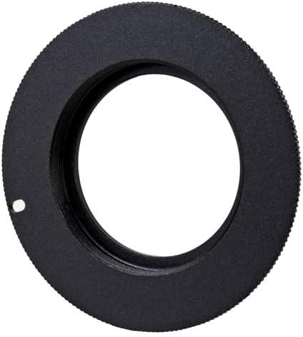 Lens adapter Ring with flange for M42 Screw Mount Lens compatible Canon EOS-1D X Mark III 6D Mark II 5D MARK IV 850D 750D 650D 550D 450D 7D MARK II 77D 1300D 7D 6D 5D 1D Cameras