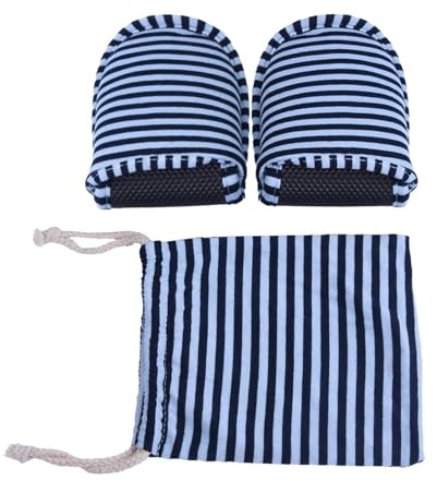 equlup Pantofole da interno pieghevoli, scarpe da viaggio portatili con borse Pantofole da camera riutilizzabili antiscivolo in cotone per hotel domestici (Men)