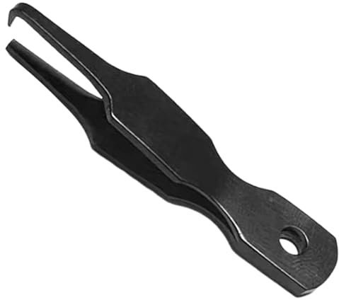 BFLKY Steel Quick Split Rings Opener Tool Fishing Line Tweezers Opening Pliers Fishing Opener Pliers Split Rings For Fishing