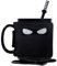 Hitzebeständiger Becher Kreative Persönlichkeit Ninja Keramik Tasse Becher Mit Messer Löffel Niedlichen Cartoon Wasser Tasse Milch Kaffee Nachmittag Tee Tasse Becher