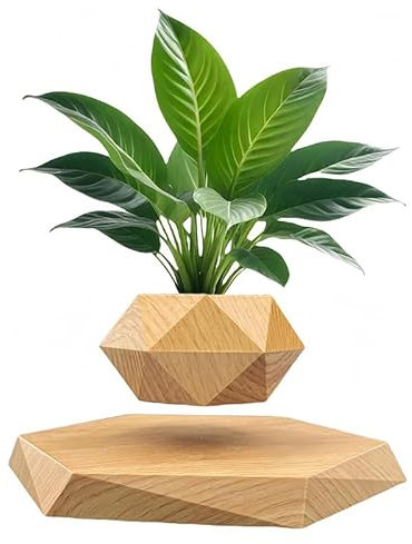 Schwebender magnetischer Schwebe-Blumentopf für Zuhause, Büro, Schreibtischdekoration