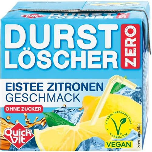 24 Durstlöscher Zero Zitrone ohne Zucker a 500ml + Space Keks von Onlineshop Bormann