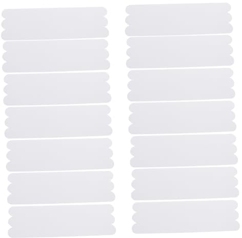 COLLBATH 36 Piezas Cinta Antideslizante Transparente para Baño Adhesivos Seguridad Bañera Ducha Escaleras Antideslizantes Impermeables Pet