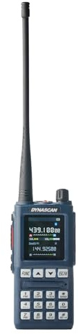 VHF/UHF radio station Dynascan UV-101 dual band, 640 channels, VOX, Scan, FM Radio, Li-Ion 1800 mAh
