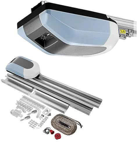 Furvveerr Ouvre-Porte Coulissant 800N Motorisation Portail Garage,Automatique pour Porte Basculante, Moteur Porte de Garage Sectionnelle/Basculante,pour Garage Basculante (800N)