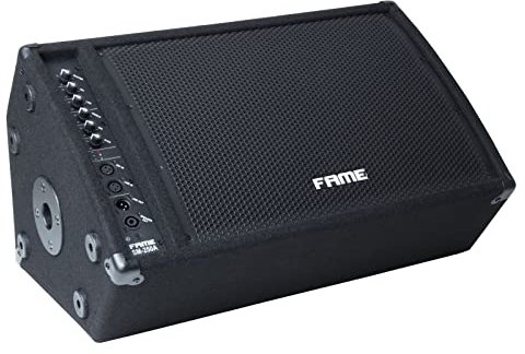 Fame Audio SM-250 A Aktivmonitor 12/1, 2-Weg Monitor, 300W RMS Leistung, 118dB SPL, Anpassbarer EQ