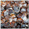 Kieskönig 20 kg Glasbrocken Glasbruch Glassteine Glas Gabione 60-120 mm Farbe Bernstein