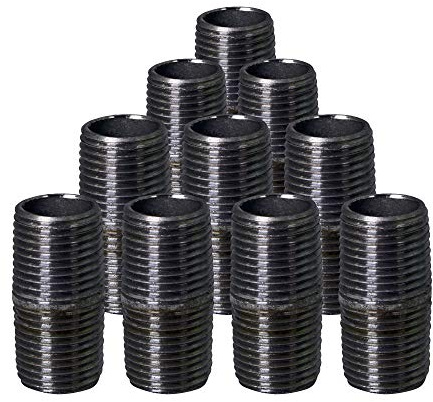 Everflow Supplies NPBL1200-10 Raccord en acier Noir