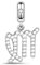 GNOCE Sternzeichen Charms Constellation Charms Anhänger Sterling Silber Sternzeichen Dangle Charms mit Zirkonia fit für Armband/Halskette Frauen Mädchen (Jungfrau)