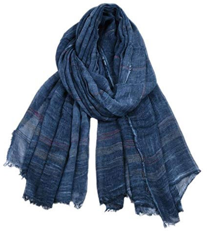 MEISHINE 190 * 90cm Herbst Winter Herren Baumwolle Gemischt Schal Mode Drucken Schal Herren Halstuch Basic Scarf (Style 10)