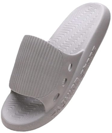 CYN Pantoufles Antidérapantes pour Femmes Et Hommes, Marcher sur des Pantoufles, intérieur, antidérapant, Anti-Puanteur, Maison, Pantoufles froids-Thé au Lait_43EU-44EU
