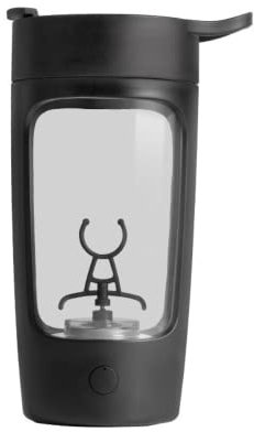 OneCloud EQURA Protein Shaker - BPA Free,Tritan, 650ml 22 oz, Portable Electric Shaker Bottle, Rechargeable, Electric Blender, for Fitness People, Self Stirring Mug, Automatic Mixing Cup (Black)