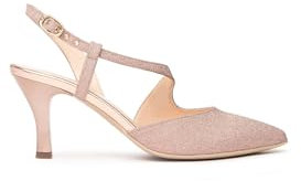 Nero Giardini E507010DE Décolleté Donna in Materiale Tecnico - Carne 40 EU