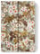 artboxONE Holzbild 30x20 cm Floral Vintage Garten Sommer von Künstler Burcu Korkmazyurek