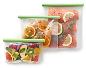 Lékué Set of 3 silicone flat bags