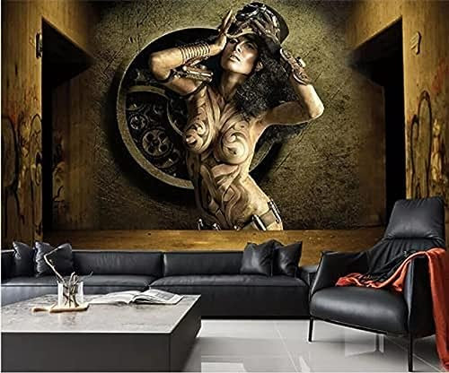 Sexy Beauty Bar Ktv Hintergrund Professionelle High End Tapete Fotowand 3D Tapete Vlies Effekt Tv Die Fototapete Wandbild Wohnzimmer Schlafzimmer-200cm×140cm