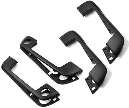 Auto Türgriff Abdeckung 4 Teile/Satz Schwarz Gummi Auto Außentür Griff Dichtung Dichtungen Für BMW 3 5 7 Serie E36 E34 E32