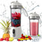 QIANCHEN® Blender Smoothie Maker, USB Standmixer,Mini Portable Blender, Portable Blender, Smoothie Maker to Go, Stand Mixer 500 ml, BPA-Free, Leistungsanzeige & Skalierungstabelle