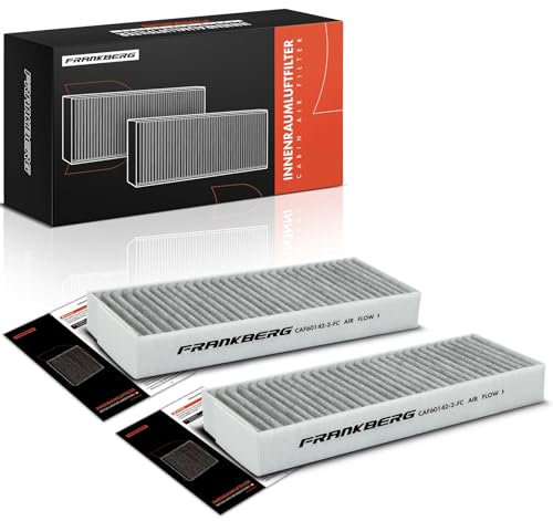 Frankberg 2x Filtro Aria Cabina Filtro Abitacolo Compatibile con 308 SW II L4 LC LJ LR LX 308 II L3 LB LH LP LW 308 SW I 4E 4H 508 SW II F4 FC FJ 508 II F3 FB FH Replace# 11-123200016/S