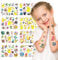 pokemon tattoo kinder pokemon tattoo, 8 Blätter Temporäre Tattoo Set Tattoos Wasserdicht für Geburtstagsgeschenke Kindergeburtstag Mitgebsel
