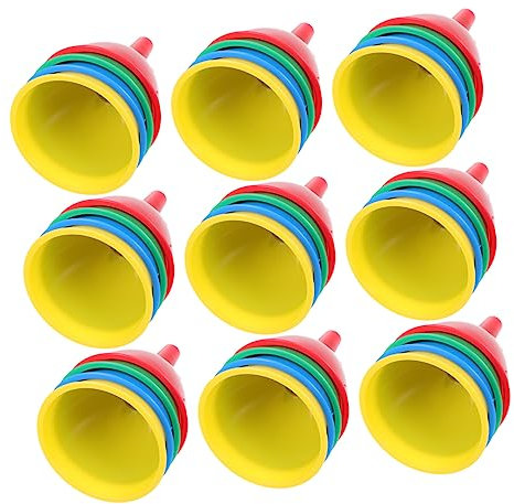 PHENOFICE 50 Pezzi Miniimbuto Imbuti Per Riempire Bottiglie Mini Imbuti Per Oli Essenziali Imbuto Separatore Per Liquidi Riempire L'imbuto Del Profumo Imbuti Da Cucina Festa Kit Plastica Pp