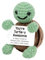 MLZTINGR Lustige Positive Schildkröte | Kreative Häkel-Schildkröte als Glücksgeschenk | Gestrickte Schildkrötenpuppe für Ermutigende Geburtstags-Dekoration & Geschenke