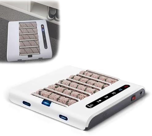 Shoe Cleaning Kit, Battery Powered Automatic Sole Cleaner, Waterless Quick Wipe Machine for Home and Office