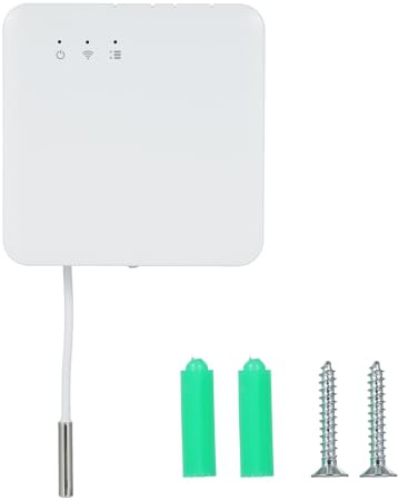 Telituny 16A Smart Heizkörper-Thermostat-Temperaturregler mit sechs Heizmodi, 90–250 V, elektrische Heizungssteuerung, unterstützt Strommessung, Fensterfunktion