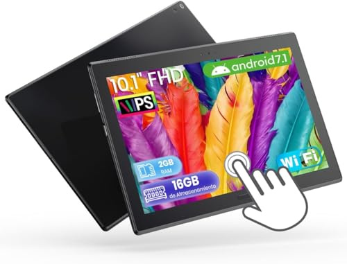 Lenovo Tab 4 Tablet Touchscreen PC | FHD 10.1 Screen (1920 x 1080) | 2GB RAM | 16GB Storage, Compatible with Micro SD (TF) Cards, Wi-Fi, Dual Camera, Android 7.1 (Refurbished)