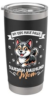 Västgötaspets Mamá Vaso térmico de acero inoxidable de doble pared