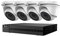 Hikvision CCTV System HD 4K 5MP 2.8 mm Outdoor DVR Home Security Kit (White) (1 TB (1000GB)