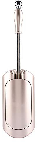 Spazzolone Supporto in Acciaio Inossidabile Wall Mount Set di Pennelli per la Pulizia per Home Hotel Bagno Strumento di Pulizia(Oro Rosa)