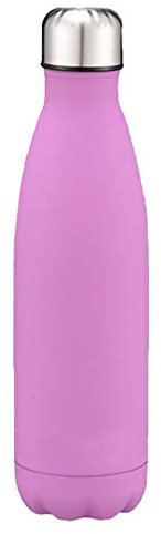 YiyiLai Cup Isolation 500ML 304 Acier Inoxydable Bouteille d'eau Isotherme Violette